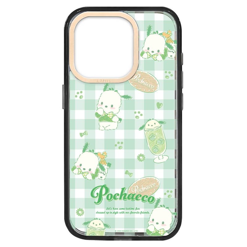 帕恰狗 野餐趣 透黑框 标准/磁吸版 iPhone 16 15 14 13 Pro Max - 手机壳/手机套 - 环保材料 绿色