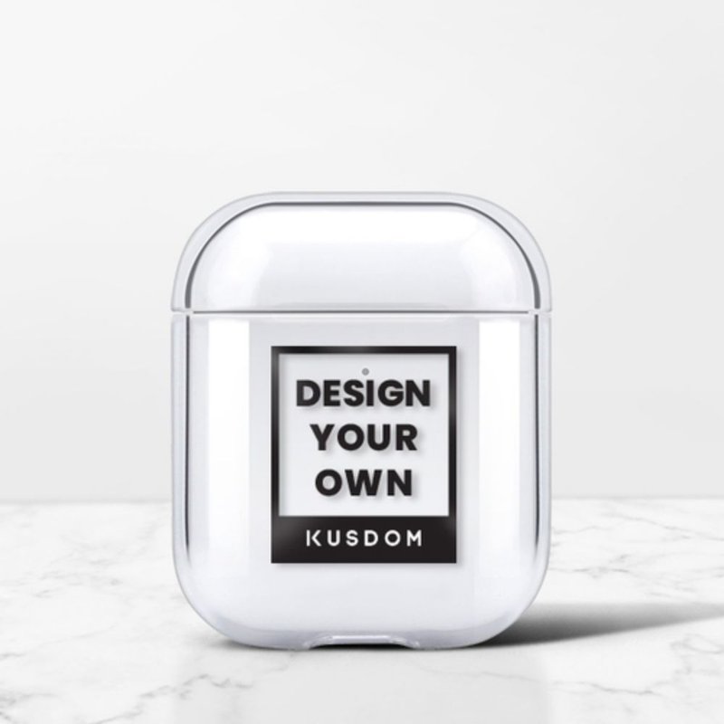 【定制化礼物】AirPods / Pro透明壳│耳机壳/配件|情人节/父亲节 - 耳机收纳 - 塑料 透明