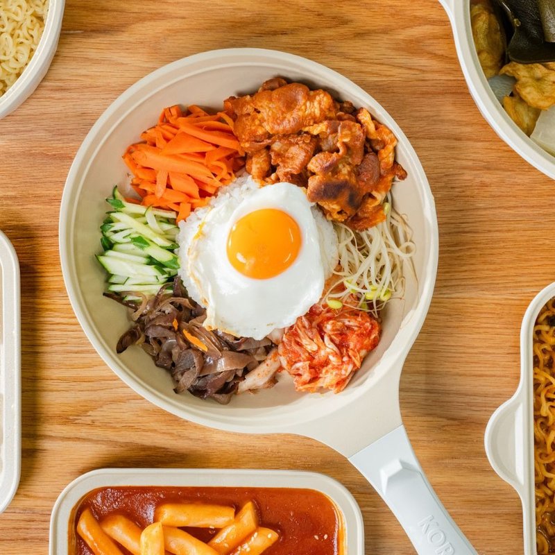 【Korea King】Colormic极轻美型陶瓷不沾平底锅24cm 韩国制 IH可 - 厨房用具 - 铝合金 