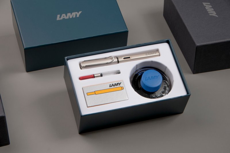 LAMY 全球限量 钢笔+墨水礼盒 / Lx 奢华系列 - 多彩 - 钢笔 - 铝合金 多色