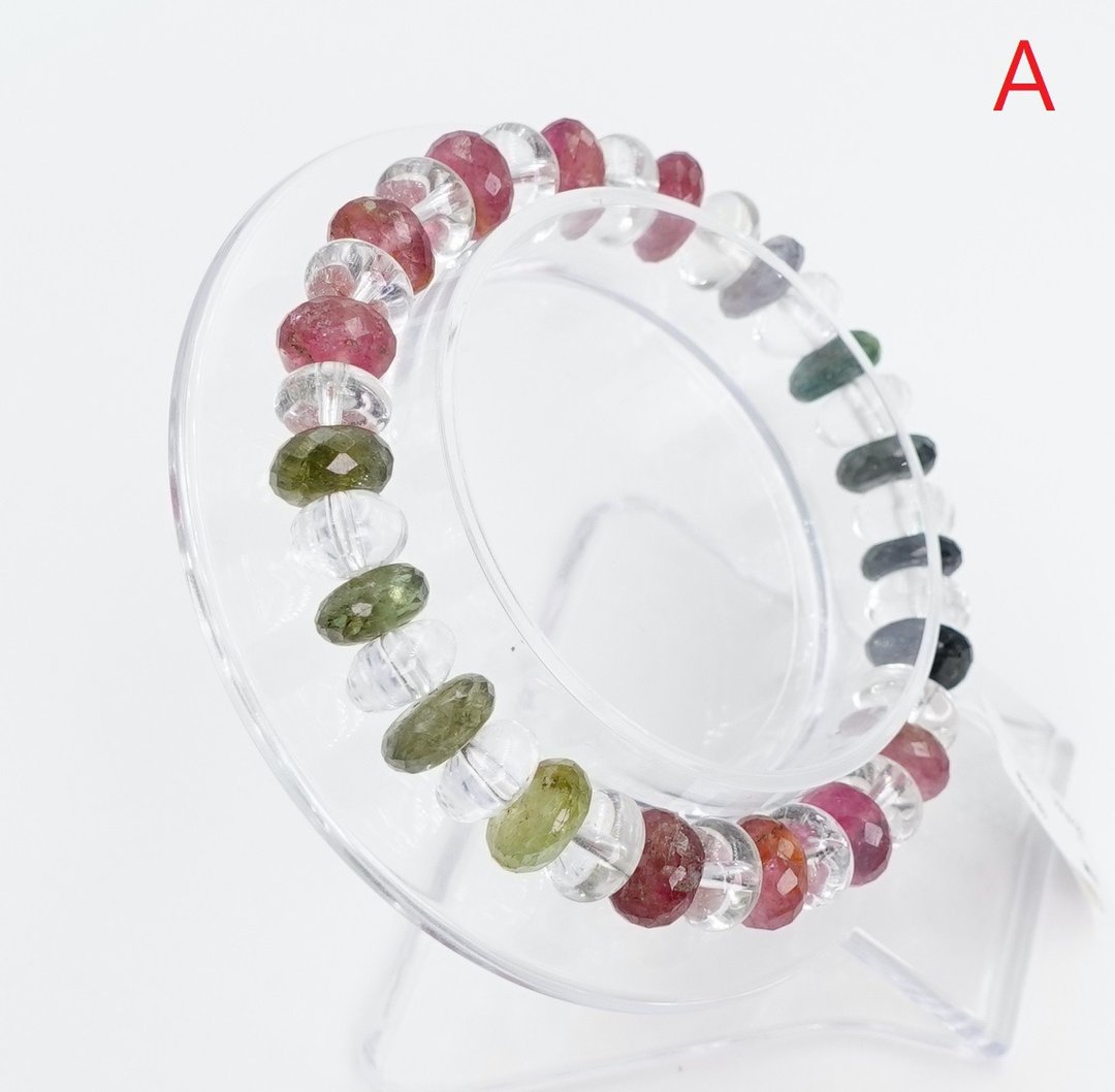 宝丽金珠宝-天然彩色碧玺手链 - 手链/手环 - 宝石 