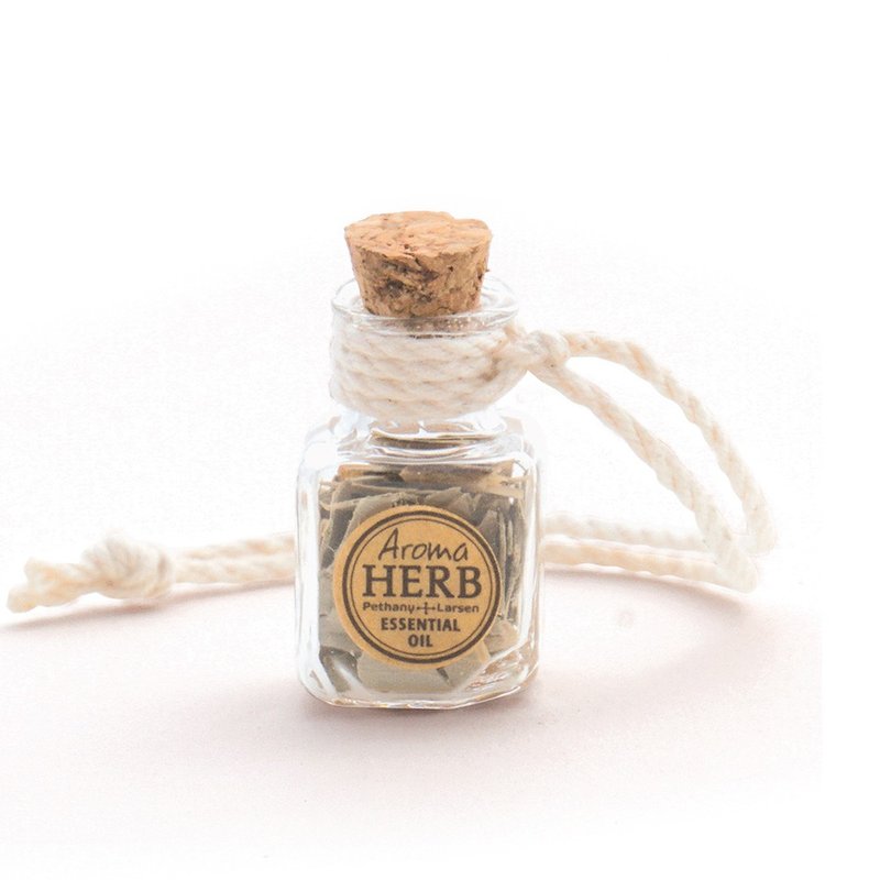 任两入 尤加利健康洁净 香草精油迷你扩香吊饰 -Pethany+Larsen - 香薰/精油/线香 - 精油 透明