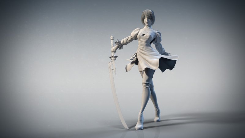 ZBrush人像雕塑完全攻略 - 菜鸟到高手的 3D 必修课 - 其他 - 其他材质 