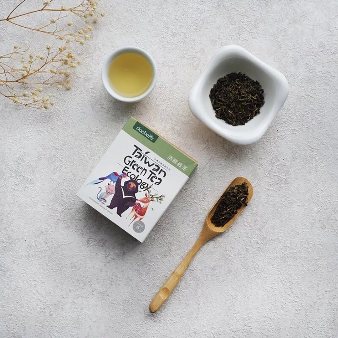【daebete】清鲜绿茶茶包轻巧盒 产销履历  (3g*6包)│快速出货 - 茶 - 其他材质 