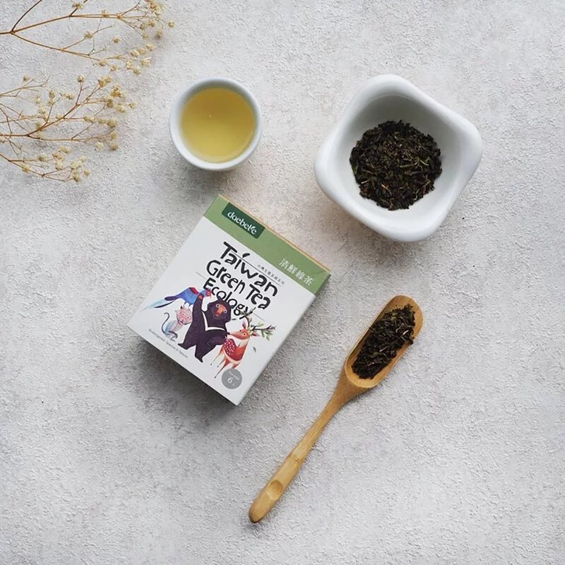 【daebete】清鲜绿茶茶包轻巧盒 产销履历  (3g*6包)│快速出货 - 茶 - 其他材质 