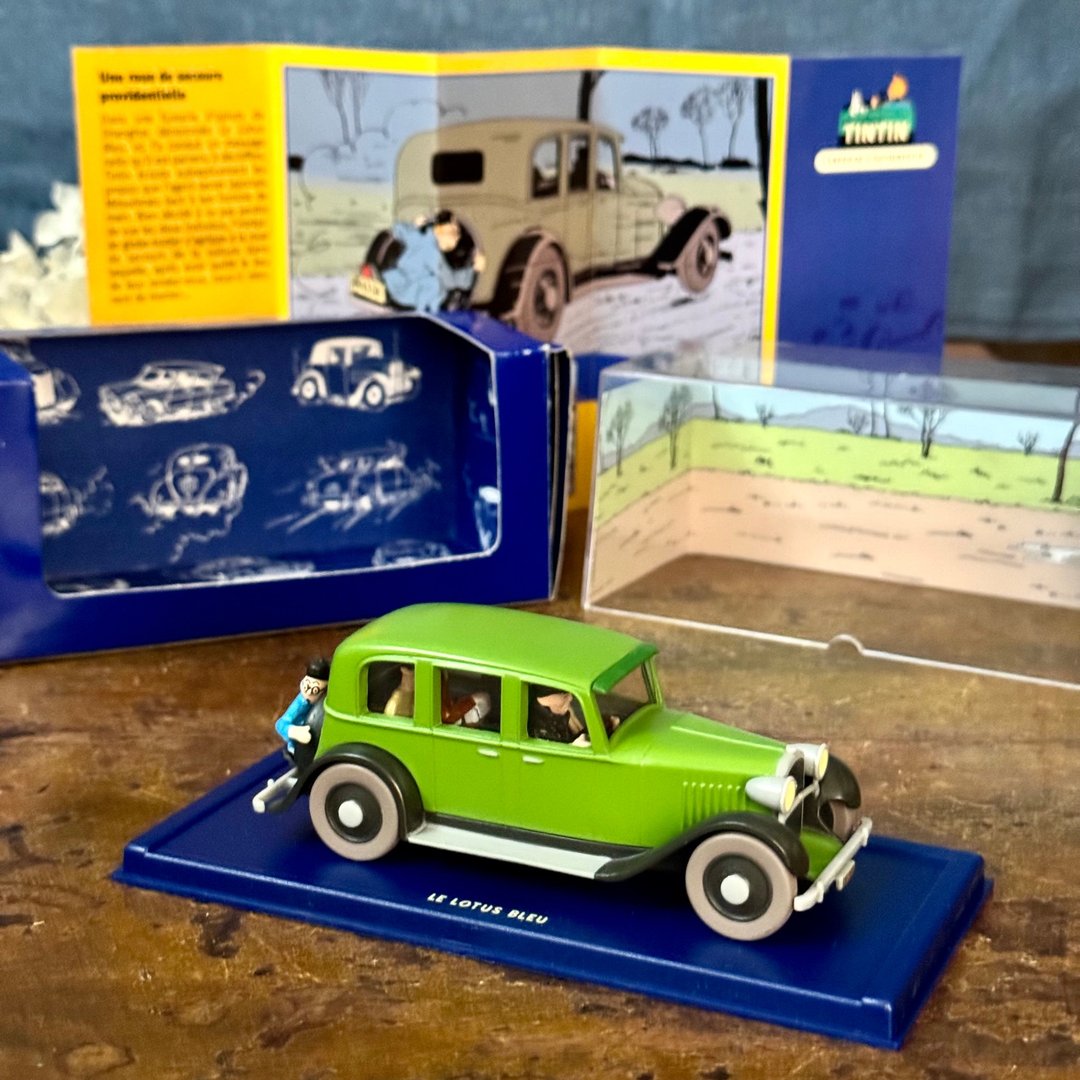 *50732-珍藏法国 丁丁历险记 LE LOTUS BLEU蓝莲花系列 经典模型 - 玩偶/公仔 - 其他材质 