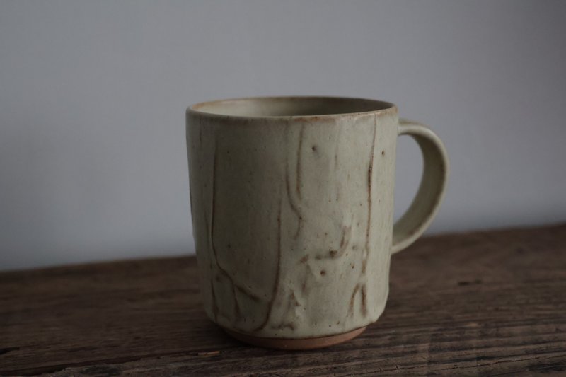 no.2308 芝麻燕麦 马克杯 - 咖啡杯/马克杯 - 陶 