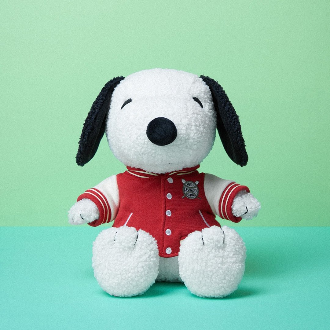 BON TON TOYS  Snoopy史努比填充玩偶-校队狗 25cm - 玩偶/公仔 - 聚酯纤维 多色