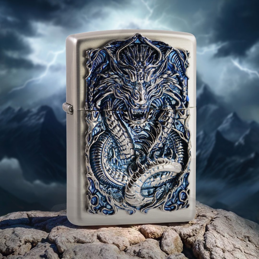 【ZIPPO官方旗舰店】ZIPPO 2024青龙防风打火机 ZA-1-212 - 其他 - 铜/黄铜 多色