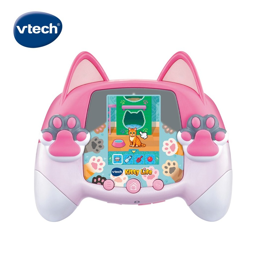Vtech 猫咪宠物交互游戏机 - 粉 - 玩具/玩偶 - 塑料 
