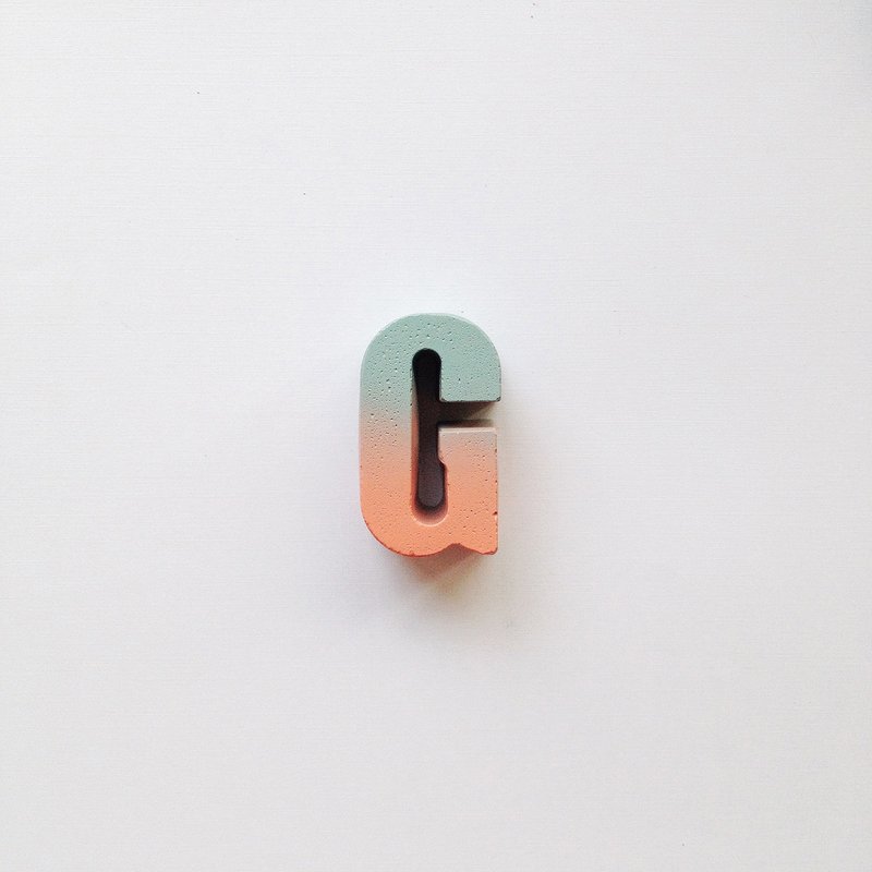 混凝土文字砖(渐层/微光) - Concrete Bricks - 摆饰 - 水泥 