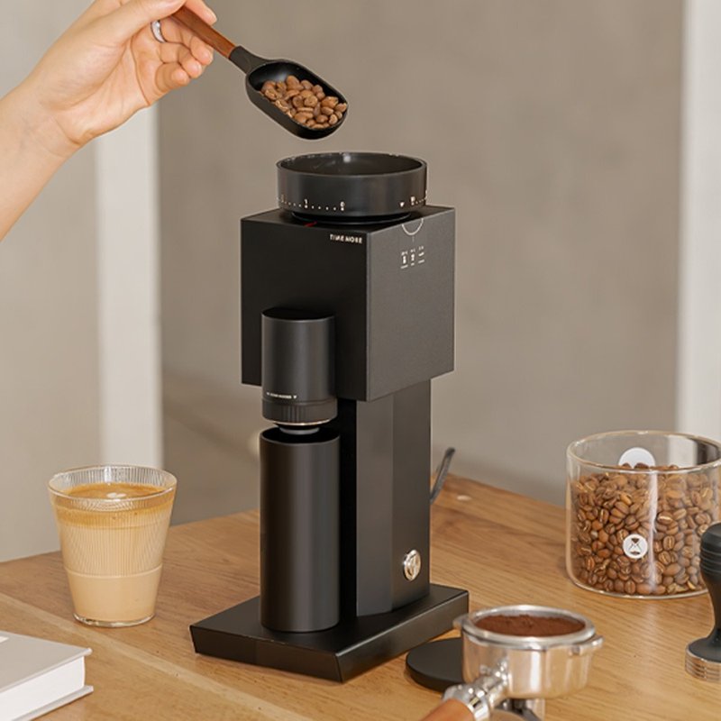 泰摩 Bricks 01S积木电动家用磨豆机 义式兼容手冲 现货 包邮 - 咖啡壶/周边 - 其他材质 