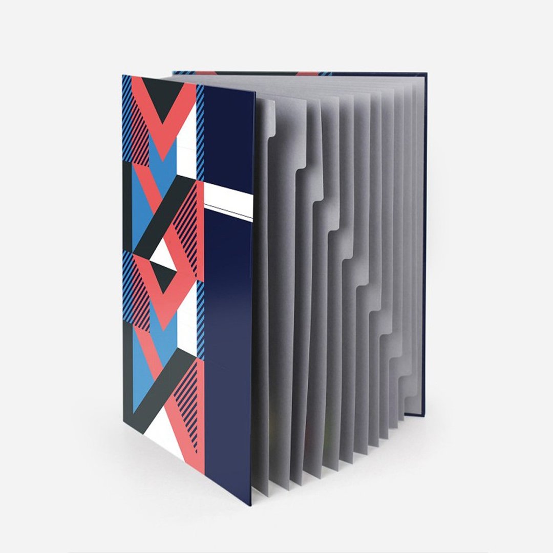 | PAPIER TIGRE | FILE FOLDER 半垫层压剪贴本/共3款 - 文件夹/资料夹 - 纸 多色