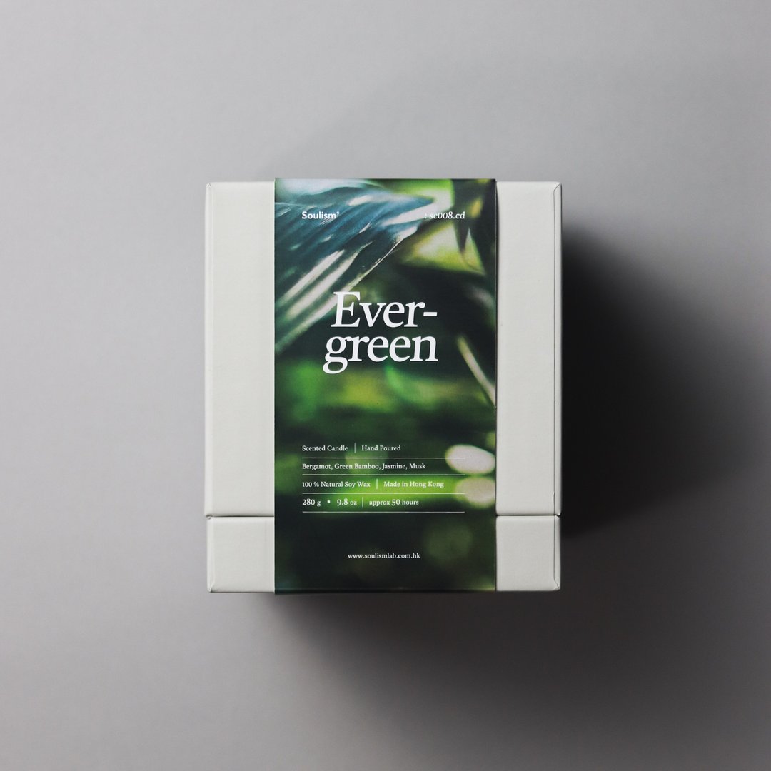 Evergreen 不秋草 - 蜡烛/烛台 - 瓷 黑色