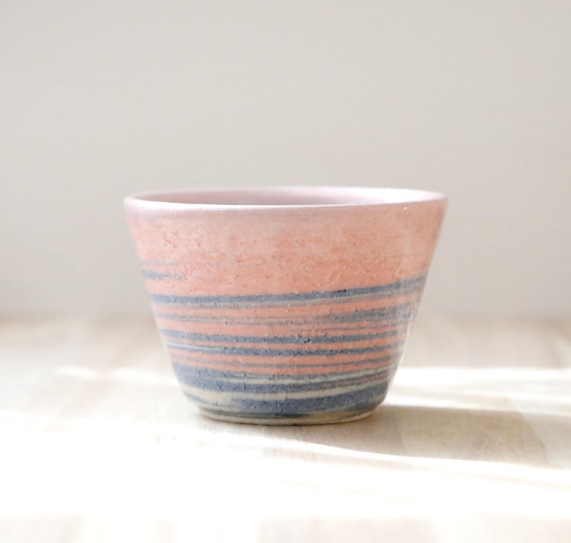 揉捏自由杯晨曦天空1 - 其他杯子 - 陶 粉红色