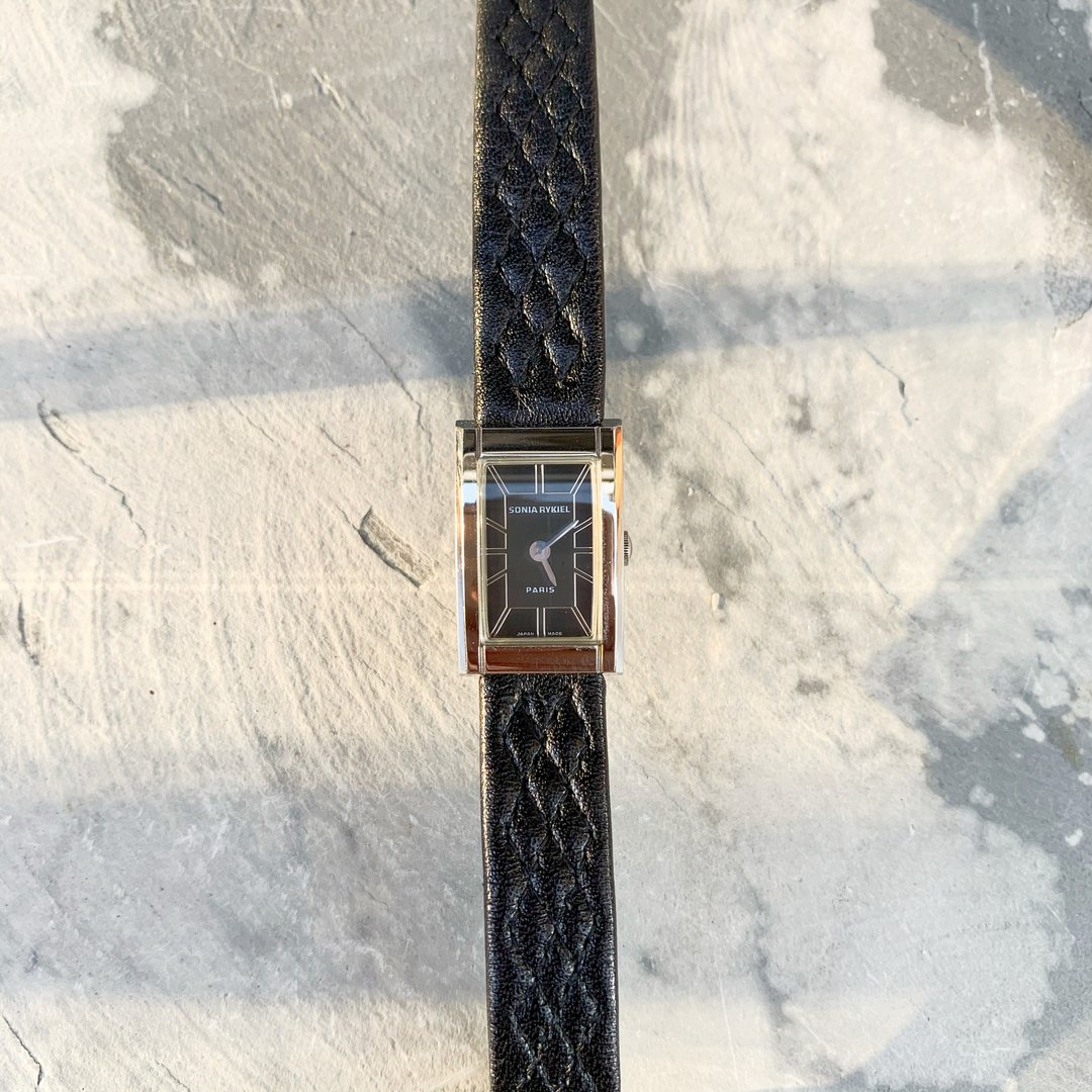 SONIA RYKIEL 索尼亚里基尔 Quartz 石英表 JAPAN MADE 古董表 - 女表 - 其他金属 