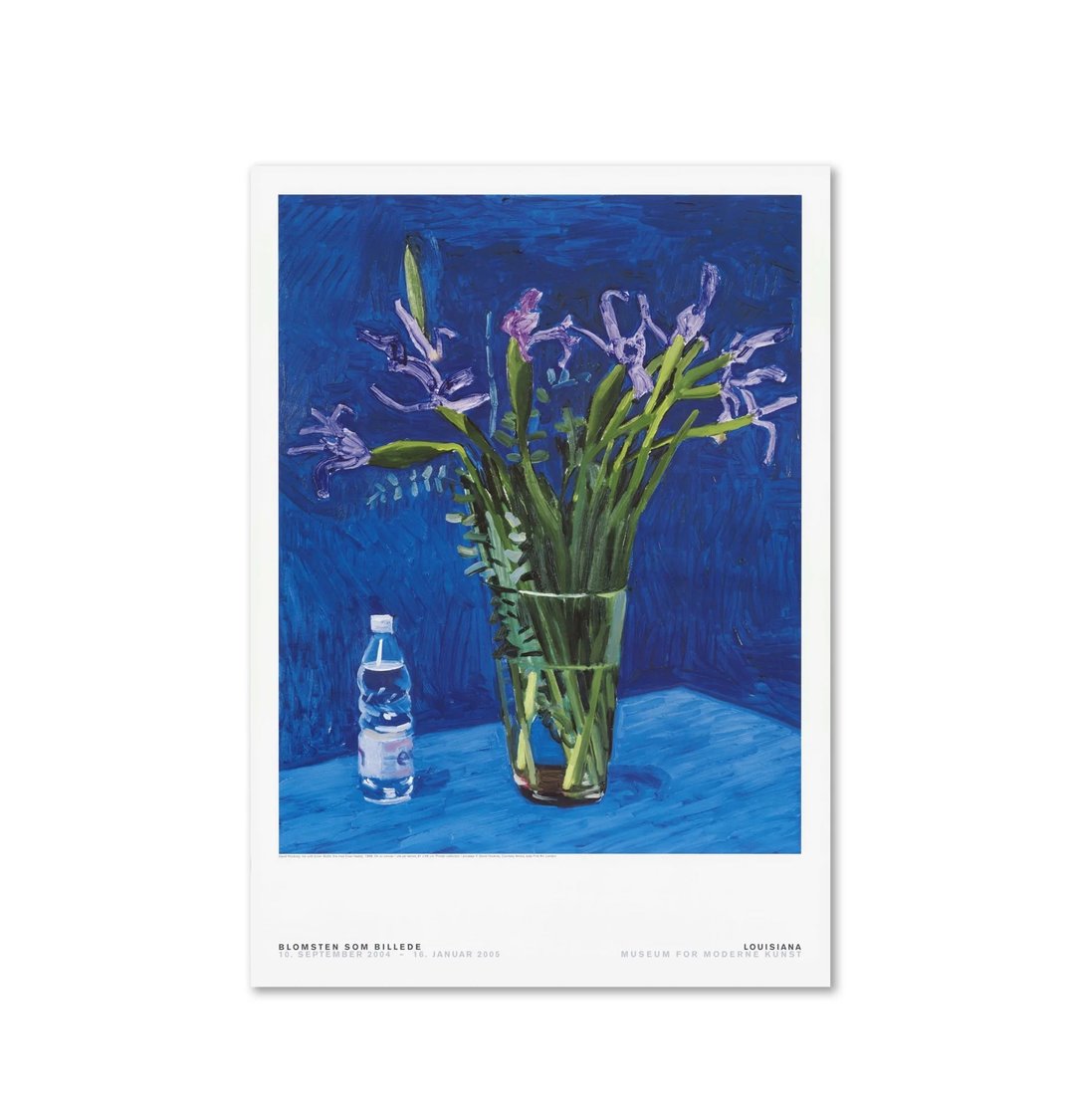 【原版海报】David Hockney: Iris with Evian Bottle - 海报/装饰画/版画 - 纸 