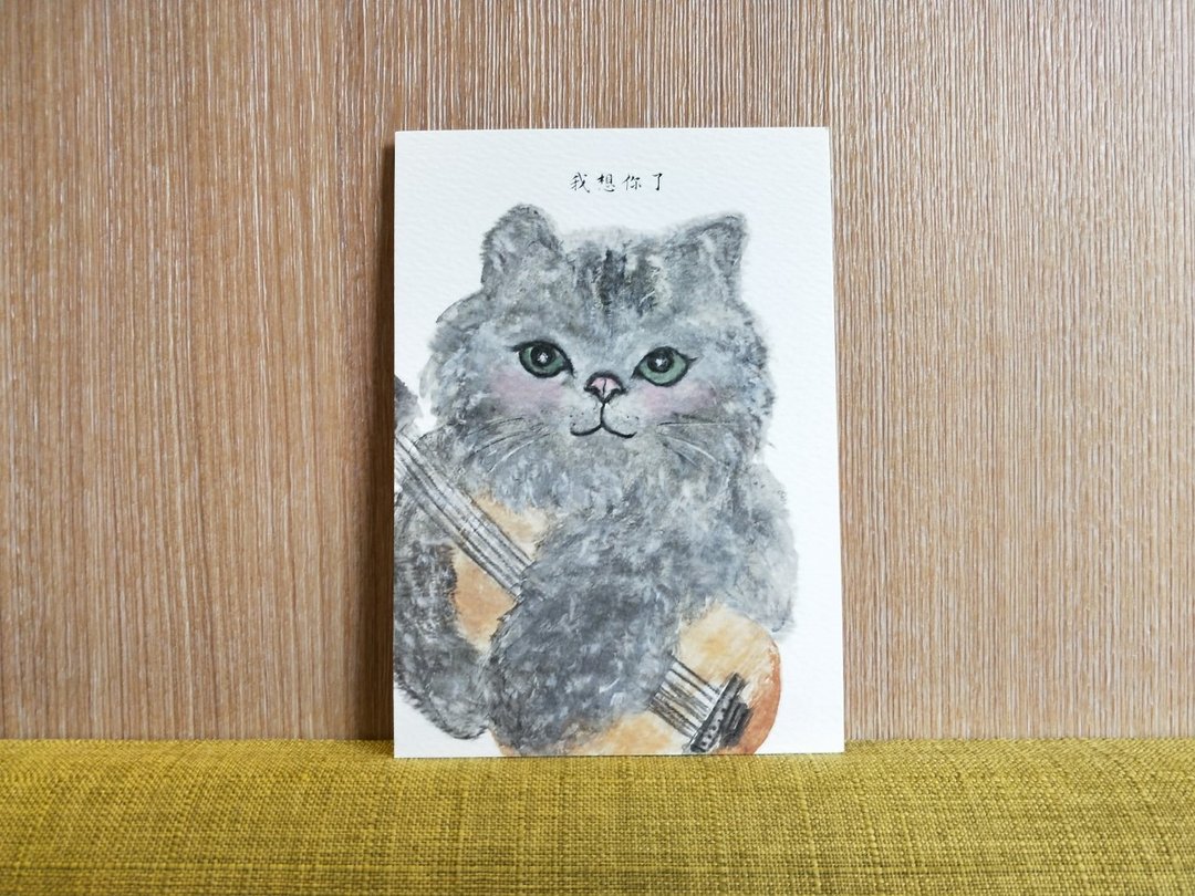 Postcard/万用明信片/明信片/手绘 - 卡片/明信片 - 纸 白色