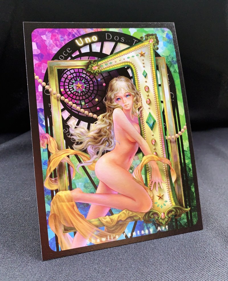 【限量明信片】宝石数字-壹圣诞礼物 交换礼物 - 卡片/明信片 - 纸 多色