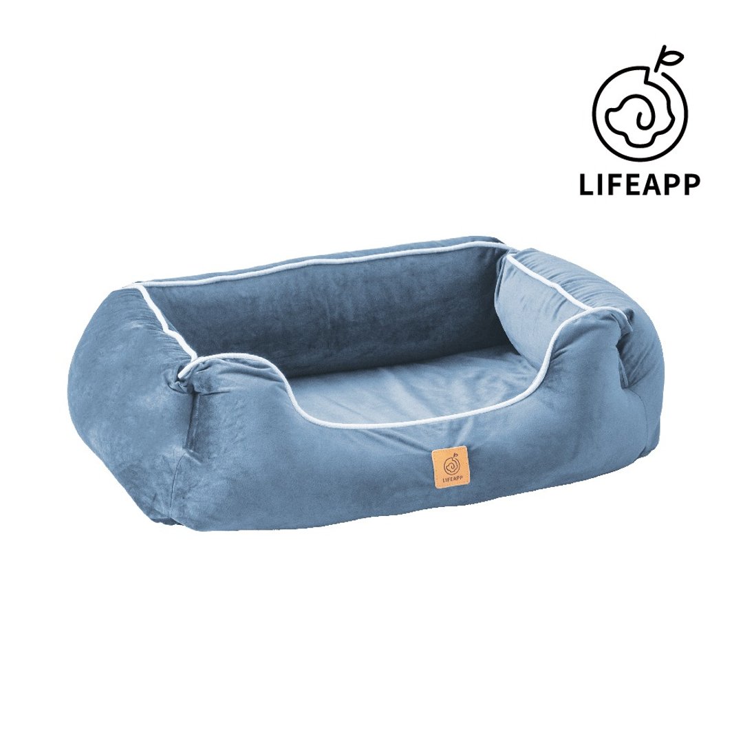 【LIFEAPP】尊爵堡 (宠物缓压睡垫、2个尺寸) - 床垫/笼子 - 其他材质 蓝色