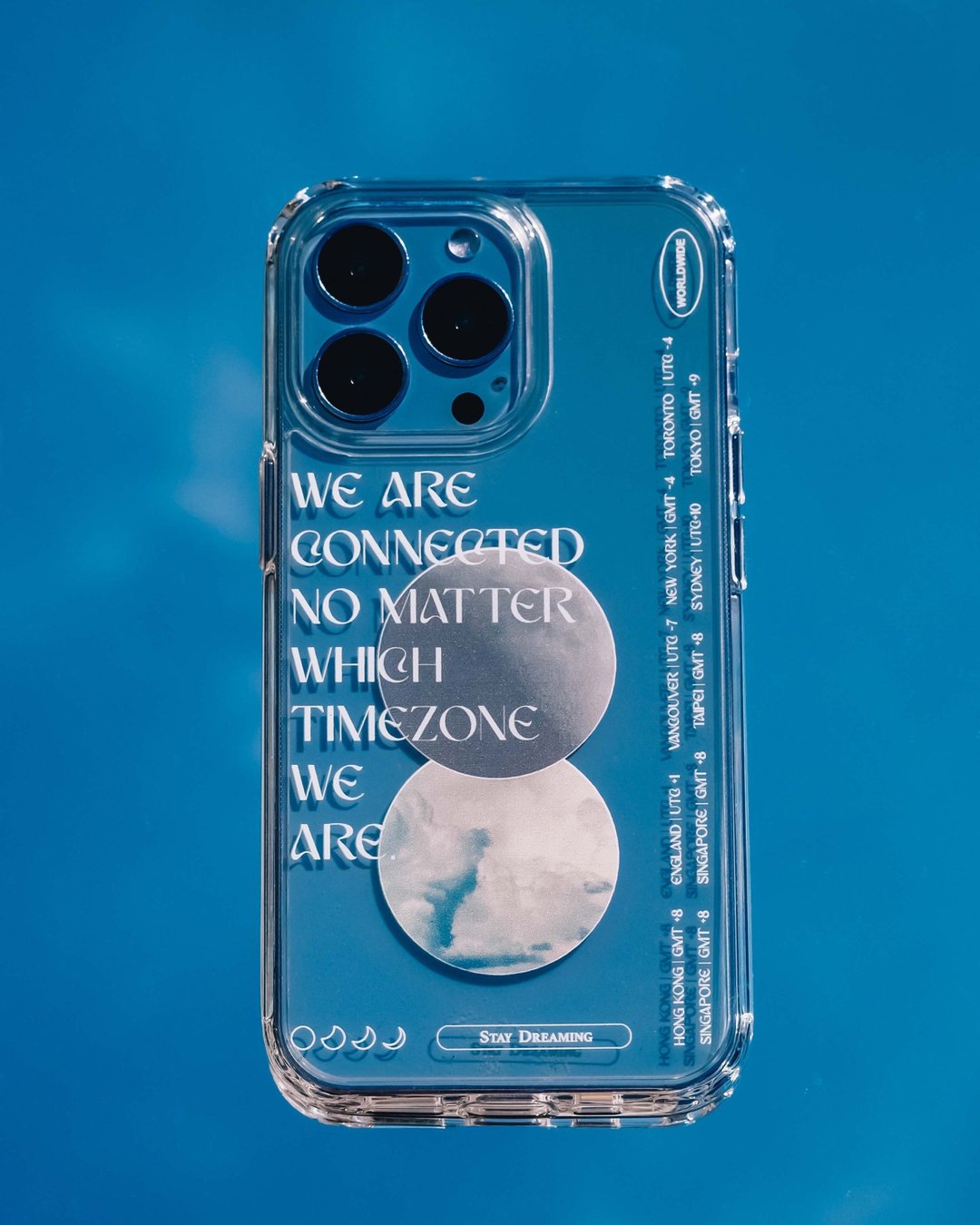 香港品牌 移民礼物 Timezone 硅胶 iPhone 手机壳 - 手机壳/手机套 - 塑料 银色