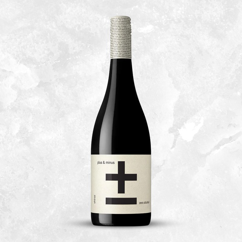 Plus & Minus 加减喝 希哈 无酒精红酒风味饮 VEGAN 750ML - 果汁/蔬果汁 - 其他材质 红色