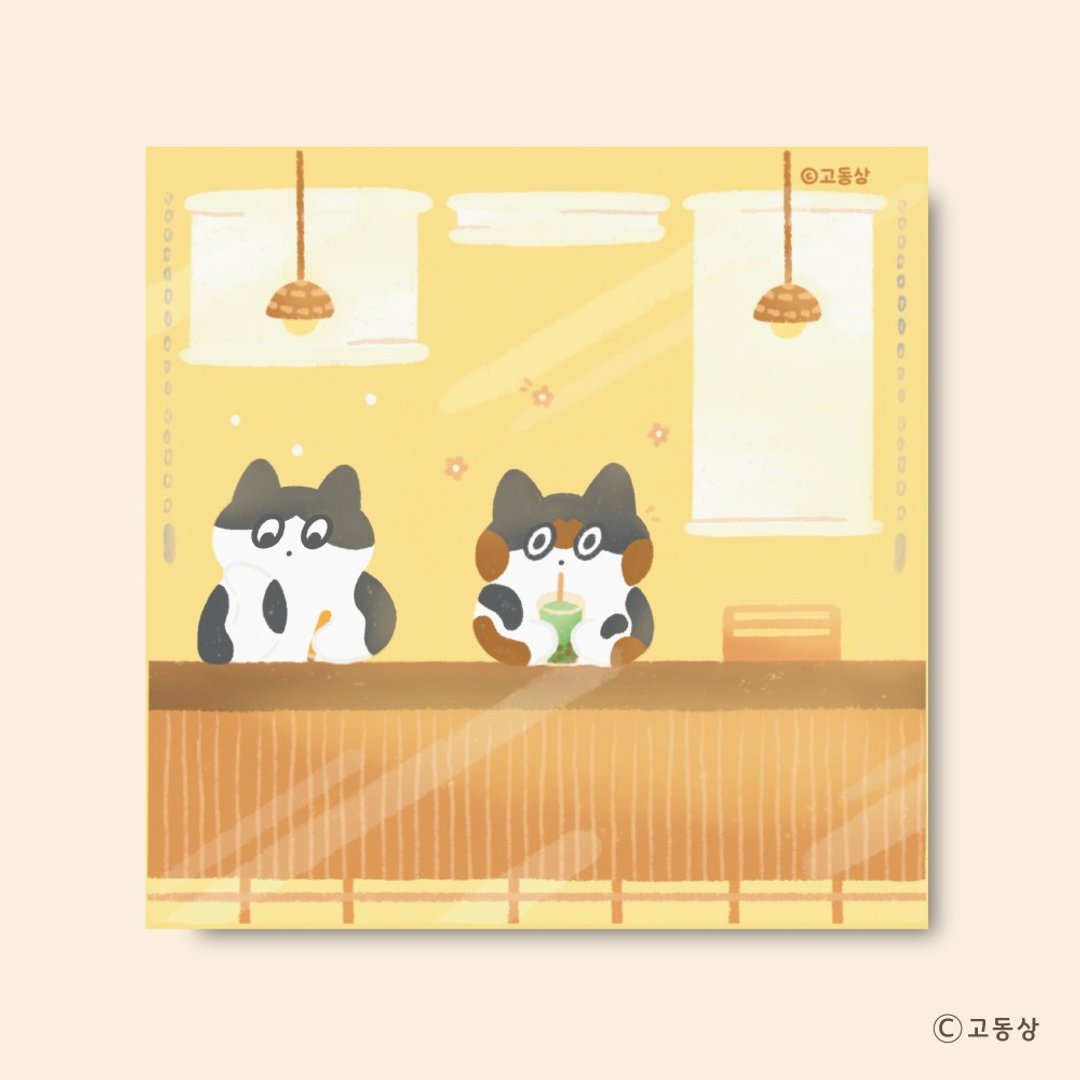Godongsang l 明信片 - 温暖午后 - 卡片/明信片 - 纸 黄色