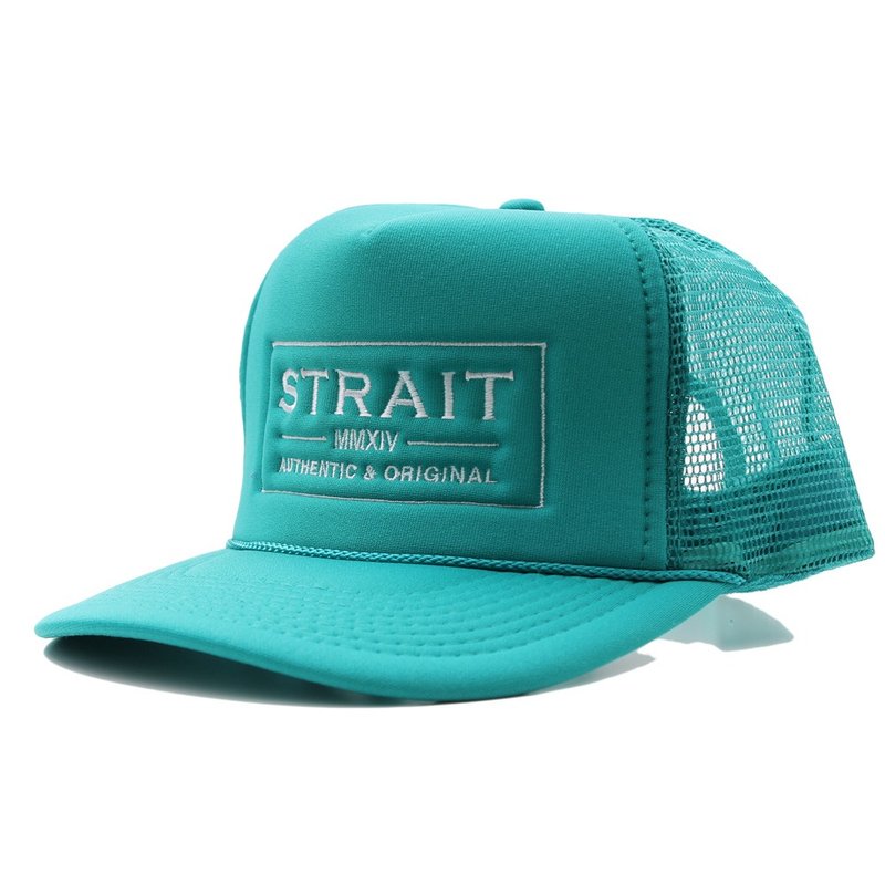 EMB 棒球帽 鸭舌帽 卡车帽   薄荷绿   LOGO MESH CAP #MINT - 帽子 - 其他材质 绿色