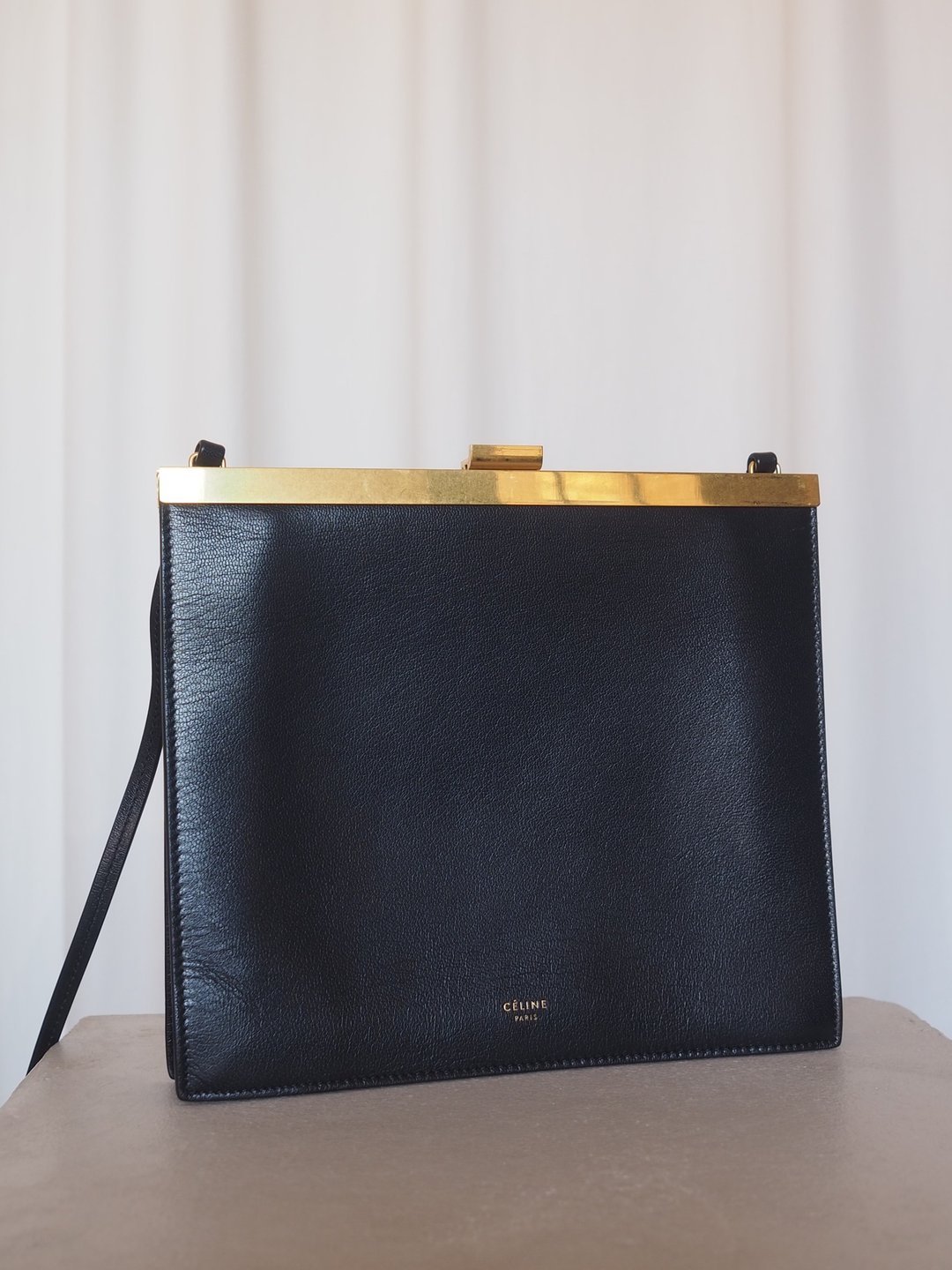 CELINE 赛琳 by Phoebe Philo 菲比时期 Clasp 锁头包 皮革 古董包 - 侧背包/斜挎包 - 真皮 