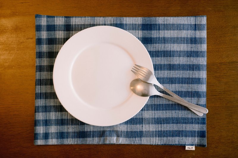 餐垫 钴蓝 - 餐垫/桌巾 - 棉．麻 