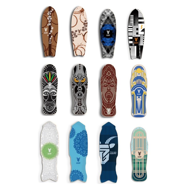 台湾SwaggyGOAT冲浪板滑板路冲板专业初学练习免蹬地刷街成人 - 运动/健身用品 - 其他材质 