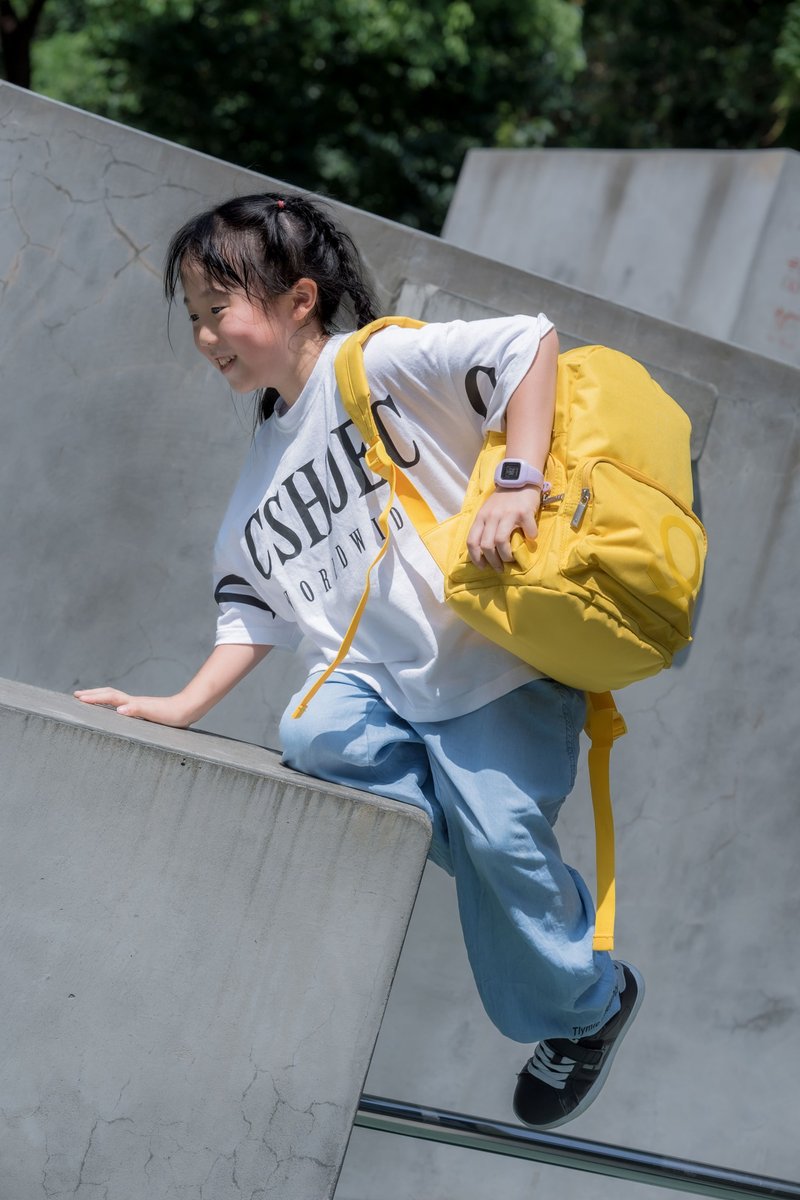 BENETTON  BLOW  迷你双肩背包 黄色 - 后背包/双肩包 - 聚酯纤维 黄色