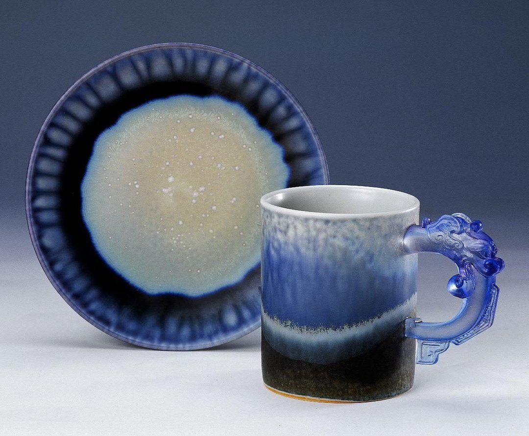 山水马克杯 - 其他杯子 - 瓷 