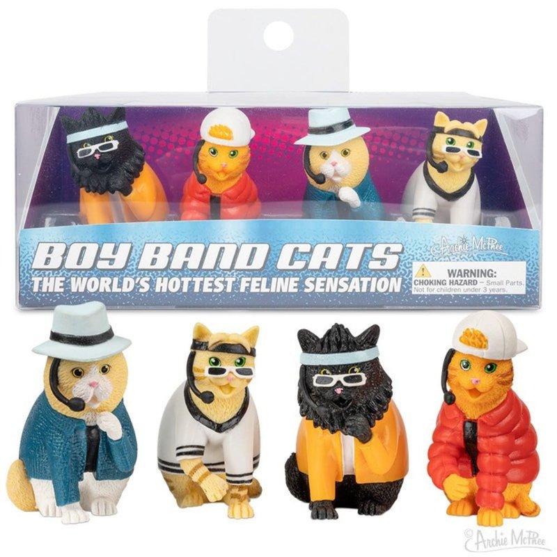 /Archie Mcphee/新好男猫 - 玩偶/公仔 - 塑料 