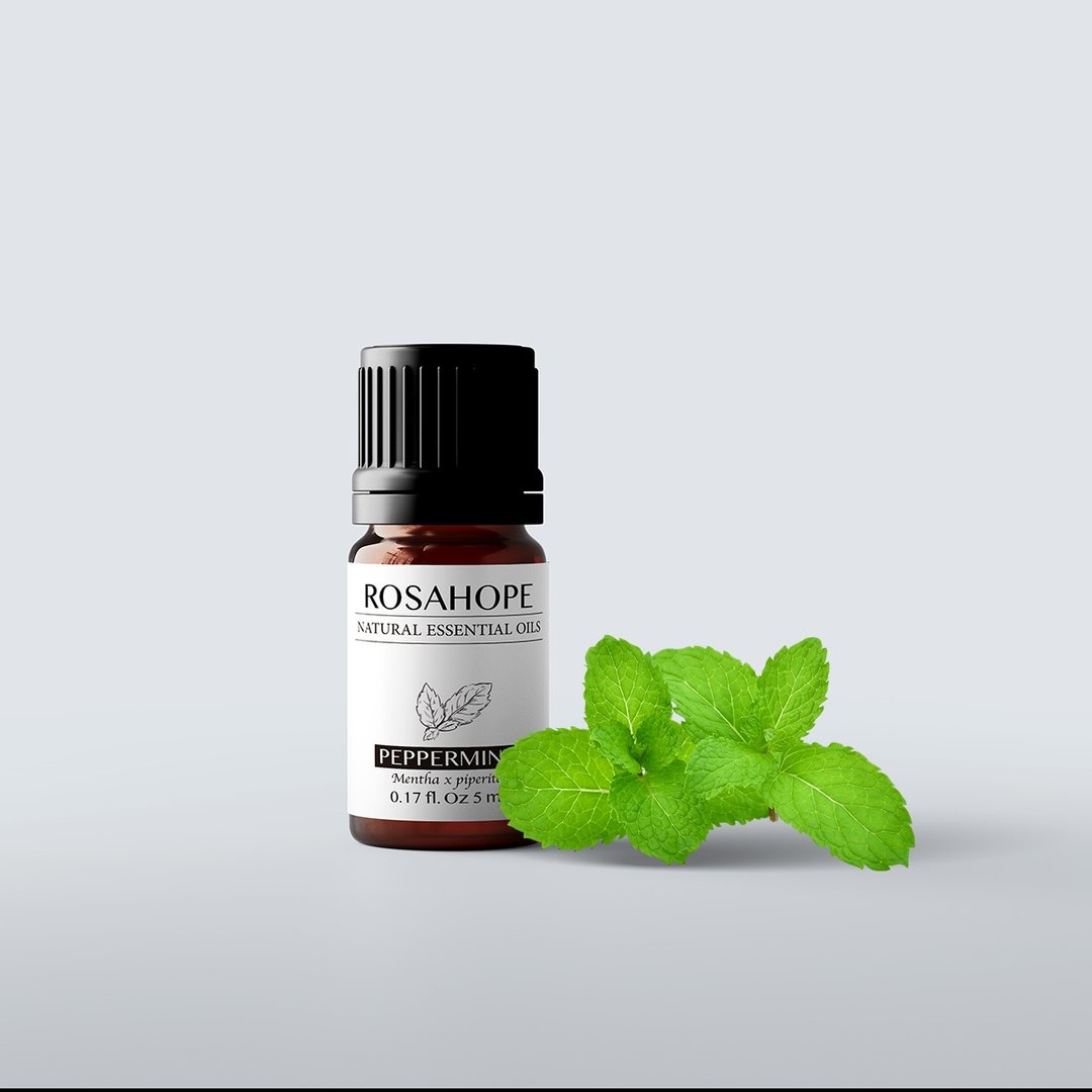 瑰荷希【薄荷精油】纯天然萃自印度 清爽提神 洗涤疲惫 缓解疲劳 - 香薰/精油/线香 - 精油 白色