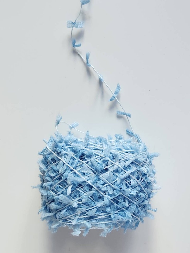 日本手染纱线  15.0m - 编织/刺绣/羊毛毡/裁缝 - 尼龙 蓝色