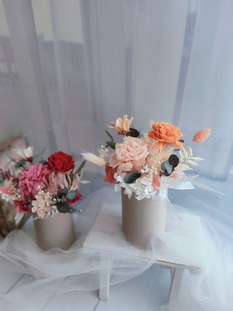 【一人成班】花艺手作课程-体验 永生桌花 香氛扩香盆花 - 植栽 - 植物．花 