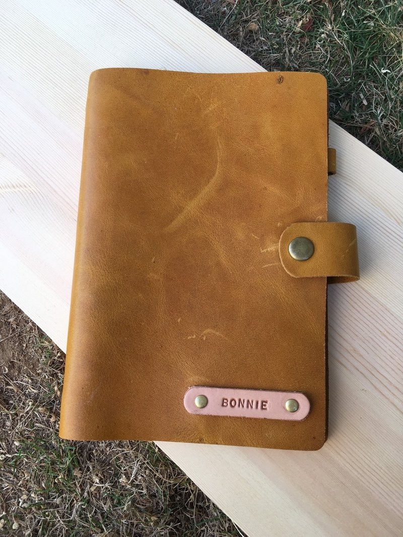 【Be Two】手工牛皮手帐/A6活页/日志/真皮/笔记本/万用手册/记事本/圣诞礼物/交换礼物 - 笔记本/手帐 - 真皮 