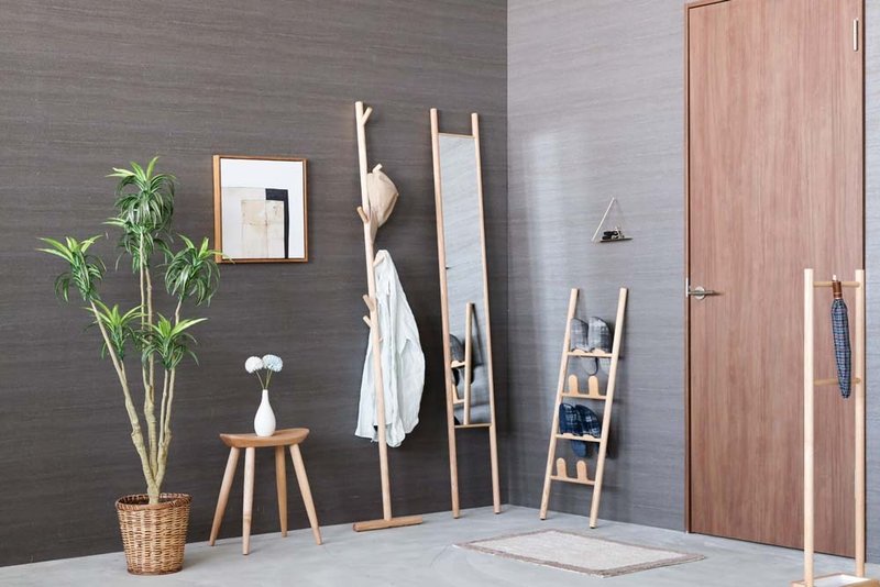 旭川家具 cosine 树状衣帽架 - 衣架/挂勾 - 木头 咖啡色