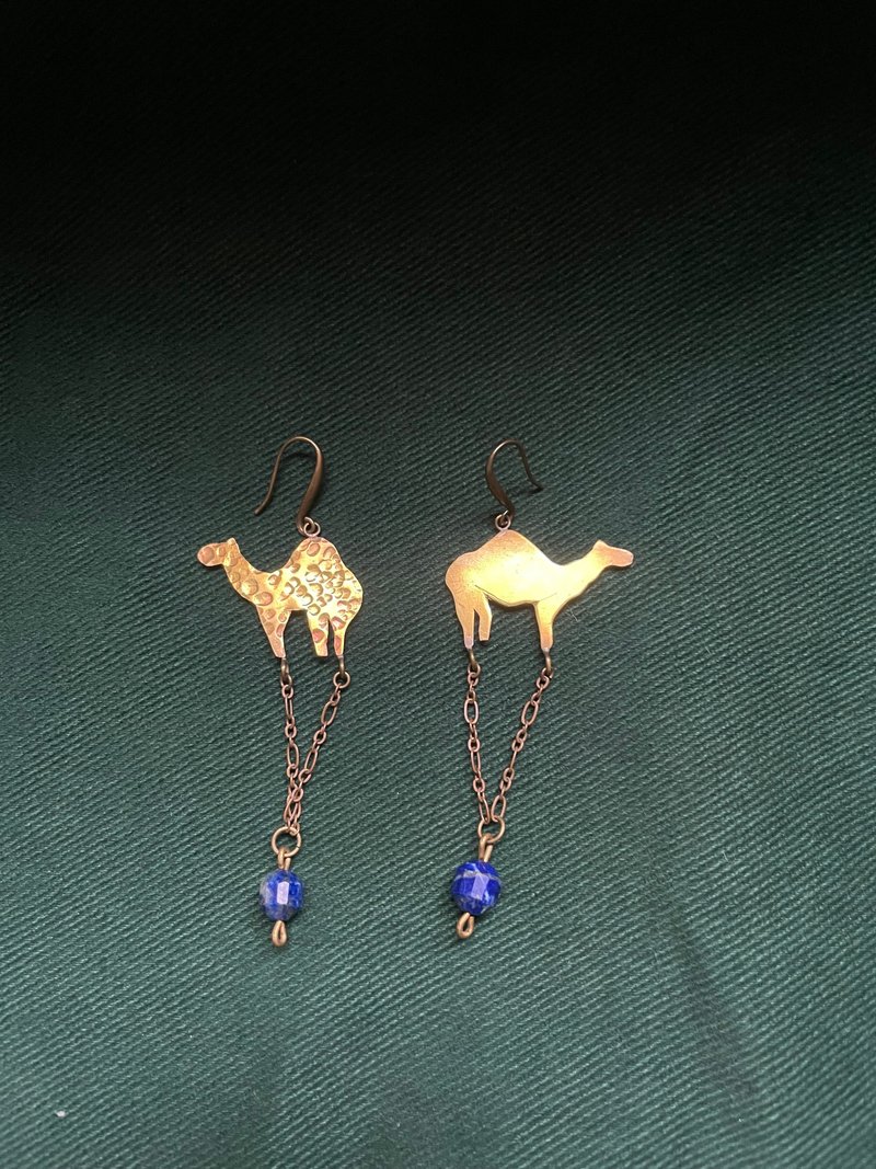 丝路 耳环 - 耳环/耳夹 - 铜/黄铜 金色