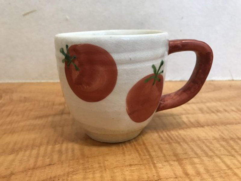 Tomato mug - 咖啡杯/马克杯 - 陶 