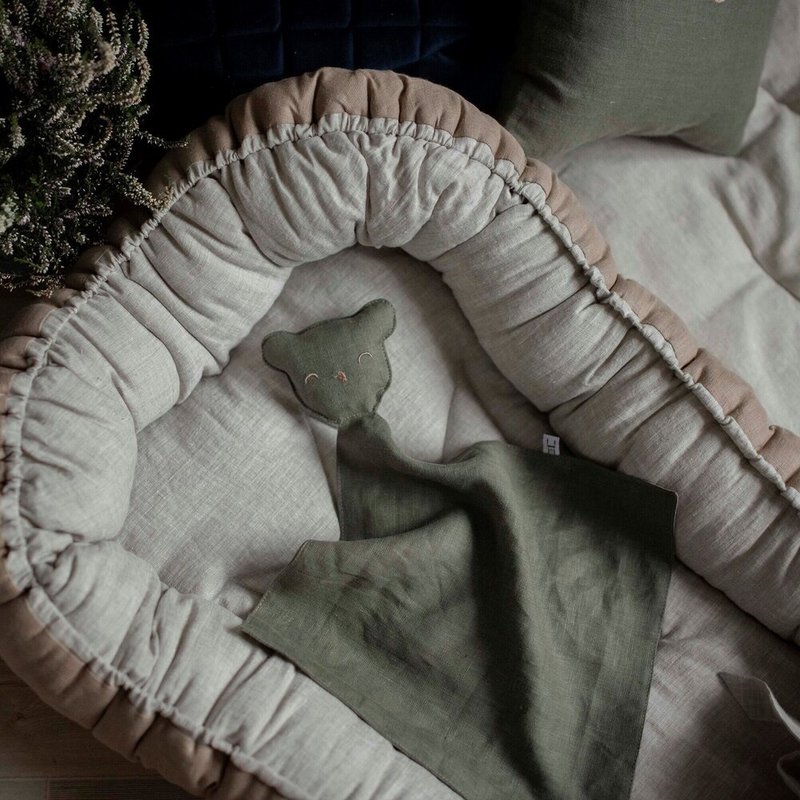 绿色麻（亚麻）宝贝爱 - 玩具/玩偶 - 亚麻 绿色