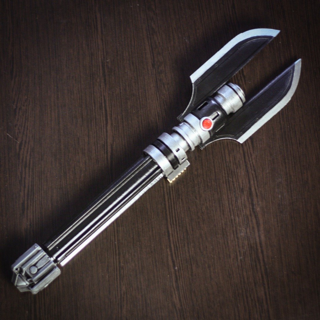 Darth Malgus Lightsaber | Star Wars Props | star wars gift | Star Wars Replica - 摆饰 - 塑料 银色