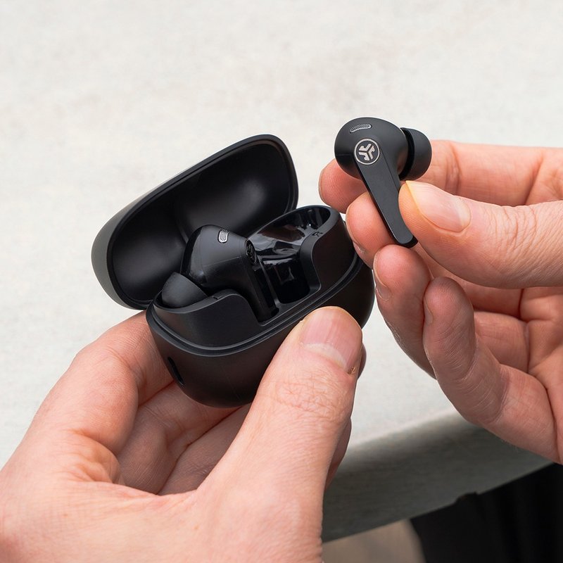 JLab JBuds Pods ANC 降噪真无线蓝牙耳机 - 耳机 - 塑料 黑色