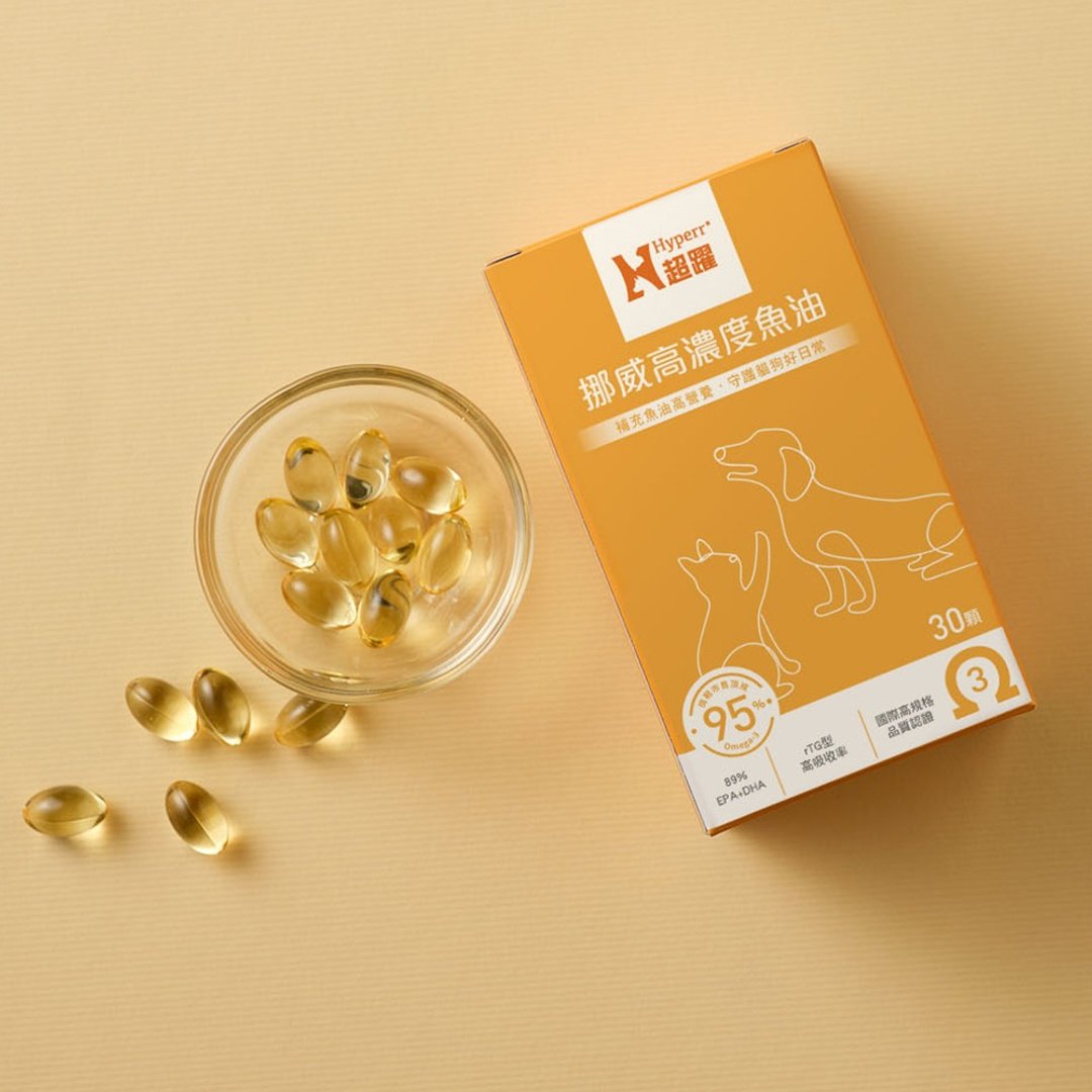 【猫狗保健品】Hyperr超跃 保健+挪威高浓度鱼油 30入 犬猫适用 - 其他 - 其他材质 