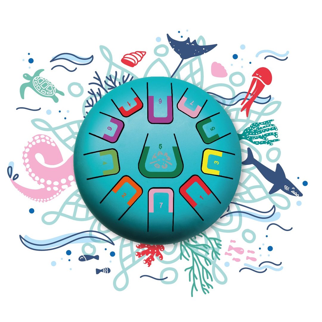 Tambú - Under The Sea 空灵鼓 - 吉他/乐器 - 其他金属 绿色