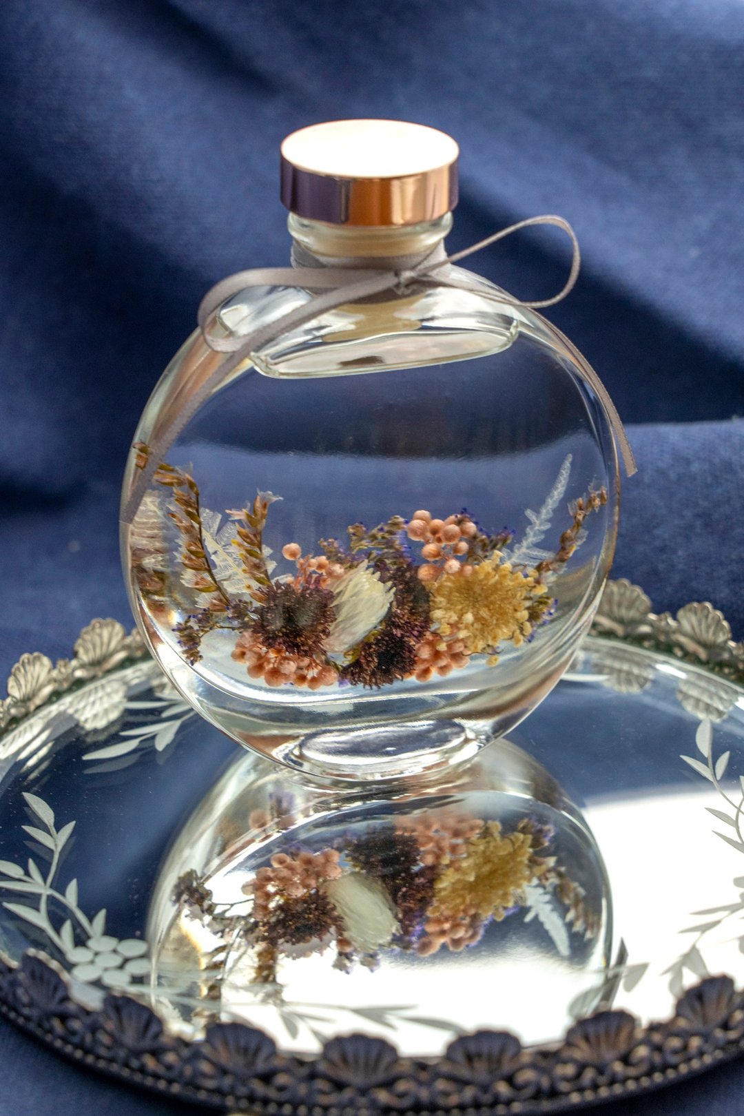 教师节礼物 定制浮游花玻璃瓶礼盒 - 摆饰 - 植物．花 