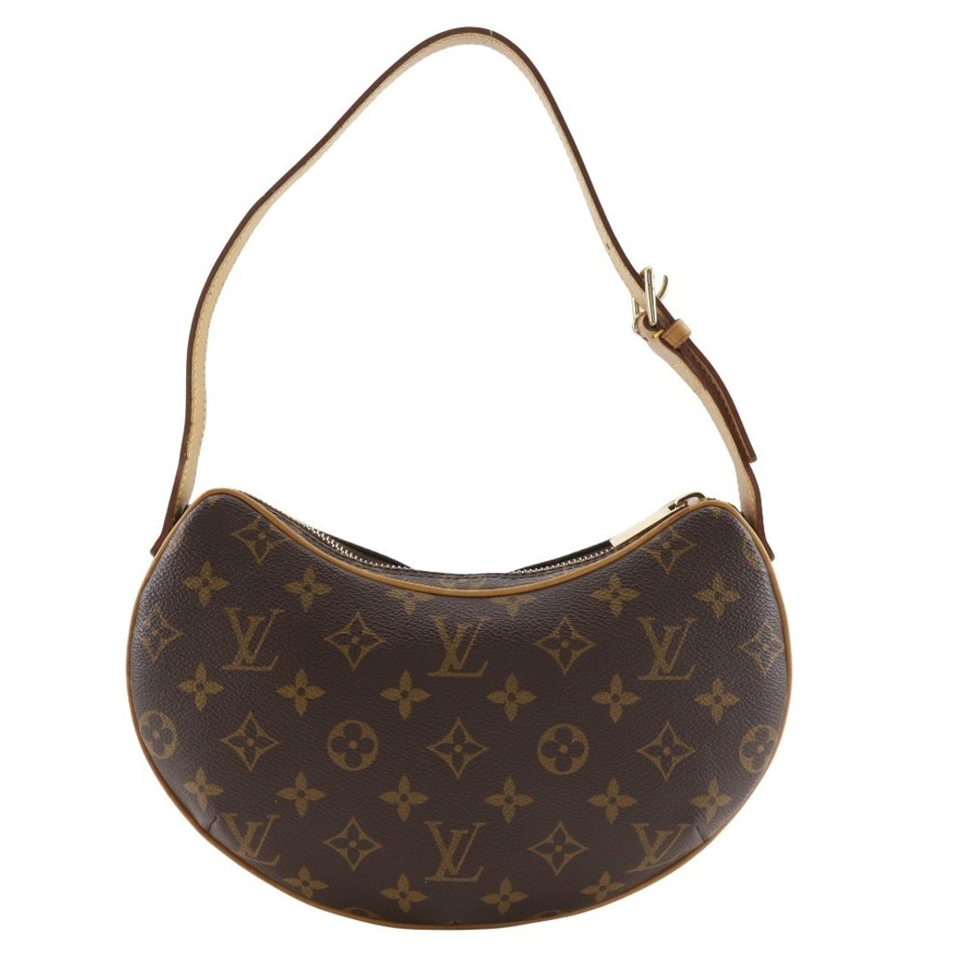 【日本直送】LOUIS VUITTON 路易威登 Pochette Croissant Monogram 肩背包 M51510 SP0013 女性用【二手】 - 侧背包/斜挎包 - 人造皮革 咖啡色
