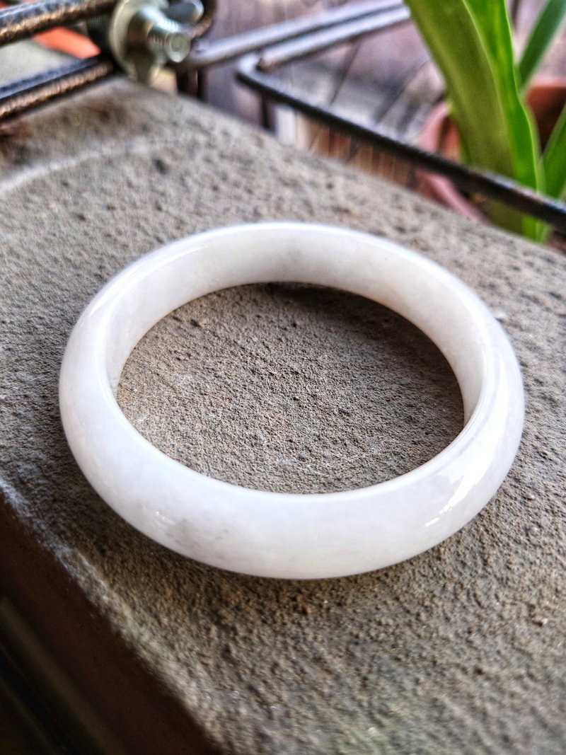 原Miss feng-天然冰种白淡紫翡翠手镯 - 手链/手环 - 玉石 