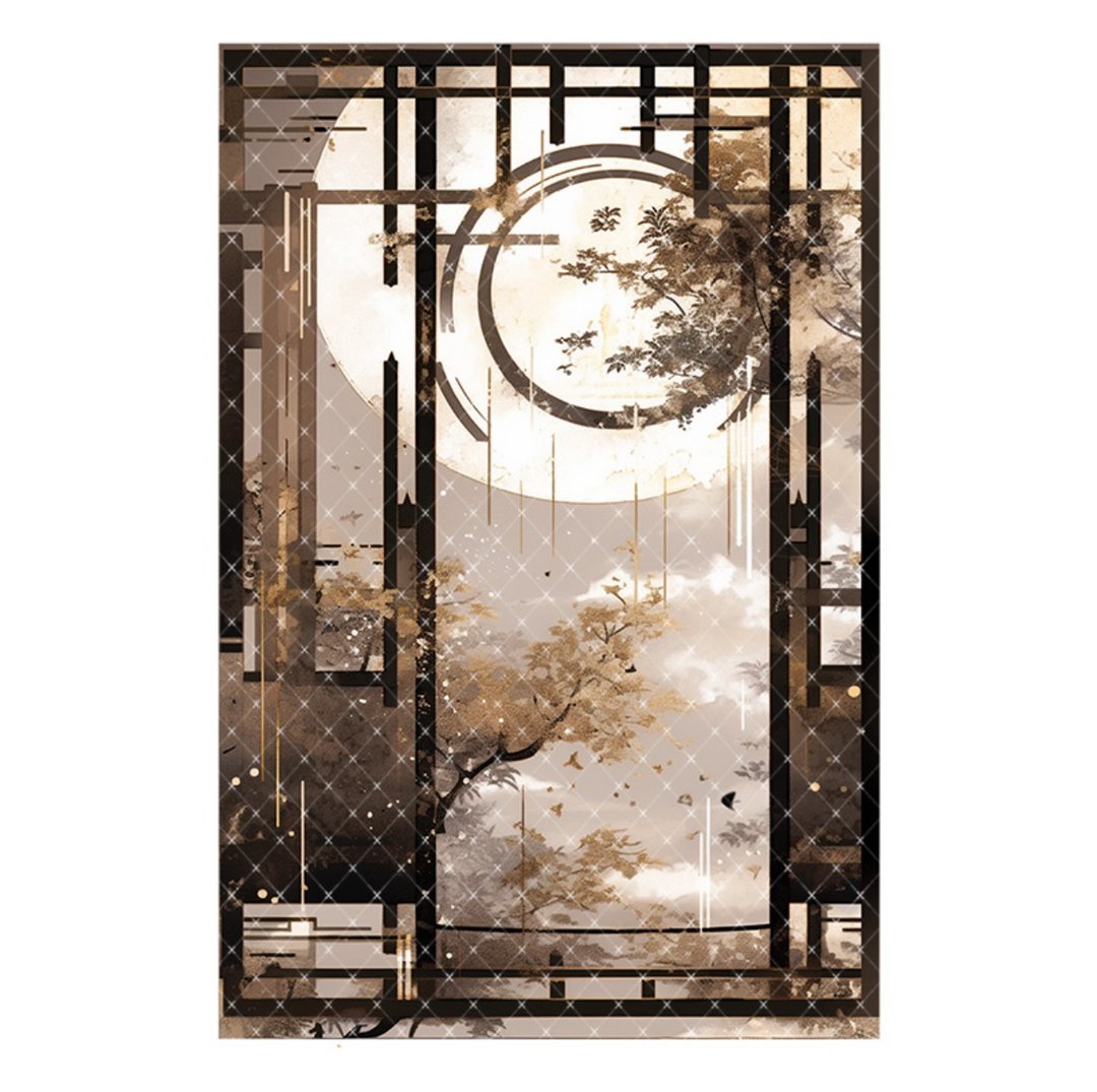 墨嶙 PET 纸胶带 贝壳光 - 纸胶带 - 其他材质 多色